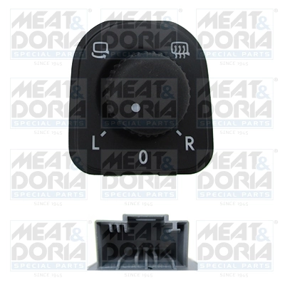 Switch, exterior mirror adjustment